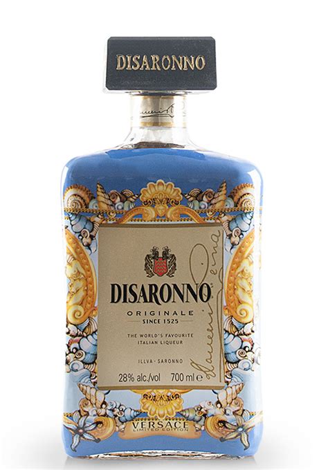 Disaronno Versace Limited Edition Amaretto with Glasses